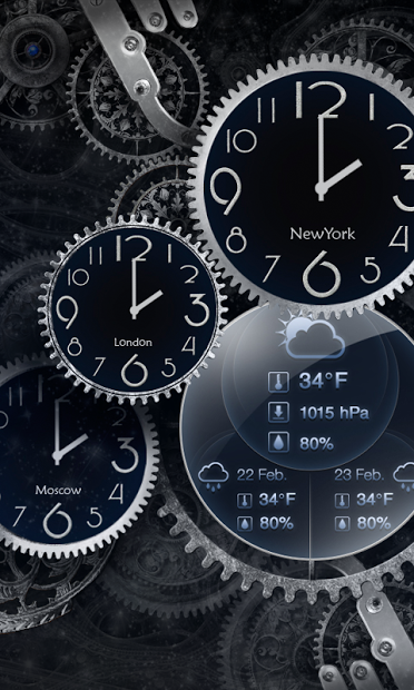 World time clock pack