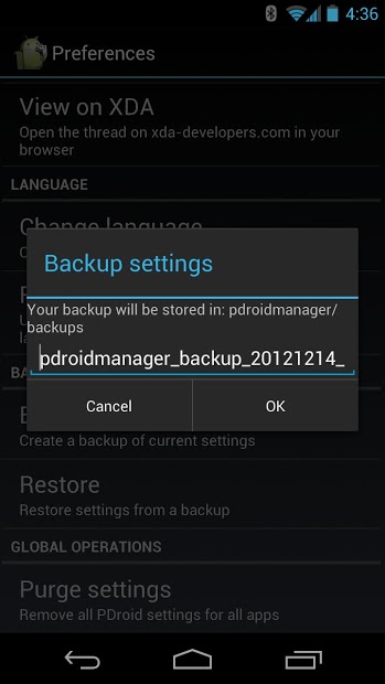PDroid Manager