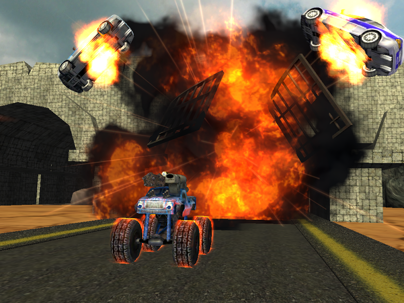 Crazy Monster Truck Fighter