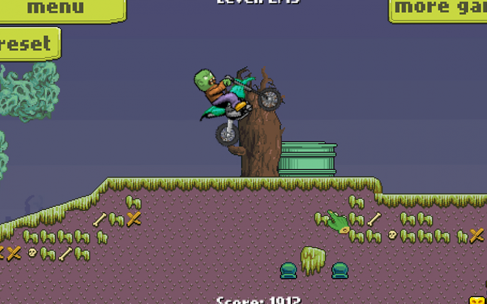 Zombie Race Motorcross game