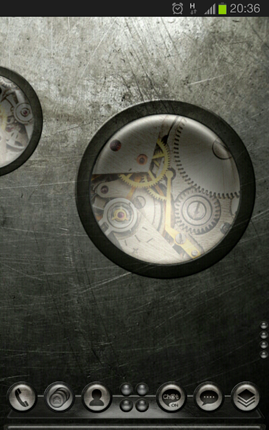 Next Launcher Theme SteampunkW