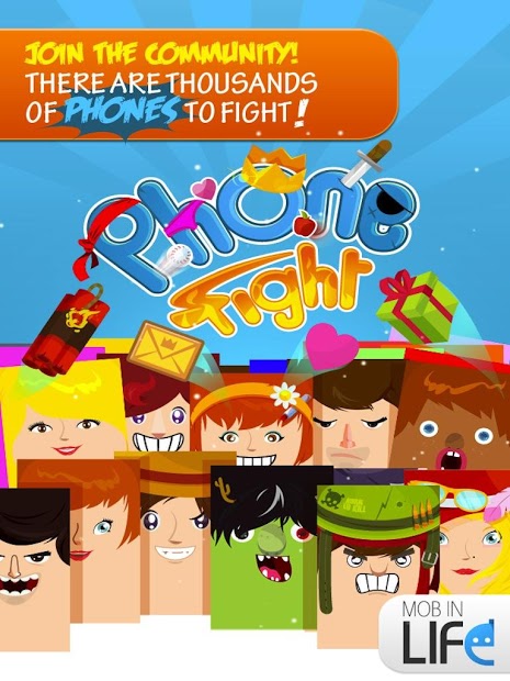 PHONE FIGHT - Free action MMO