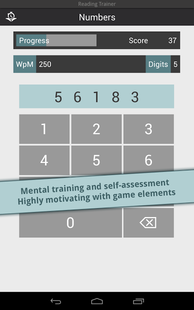 Reading Trainer
