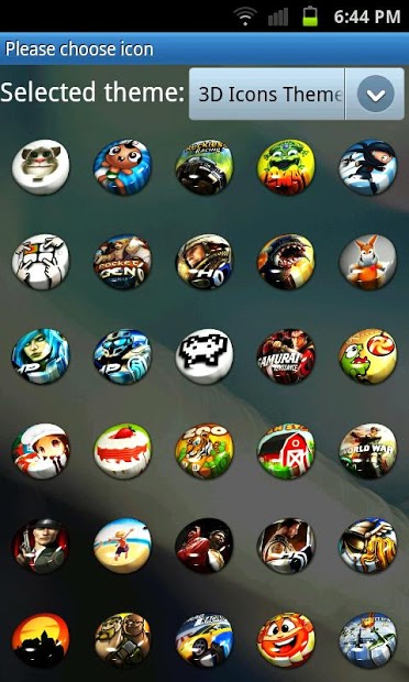 3D Icons v2 for Go Launcher EX