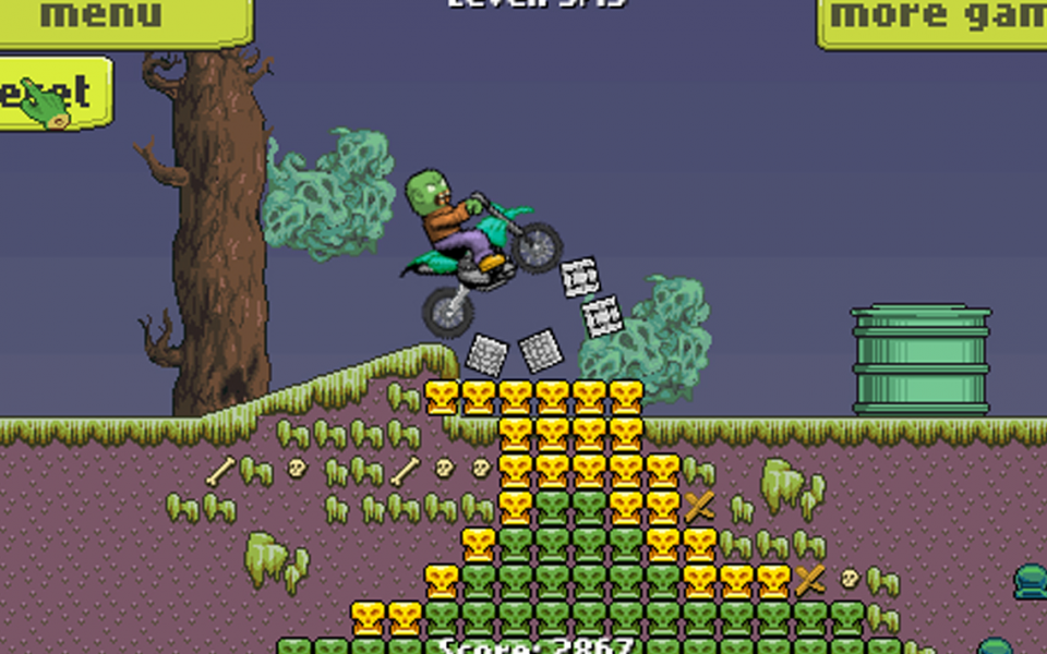 Zombie Race Motorcross game