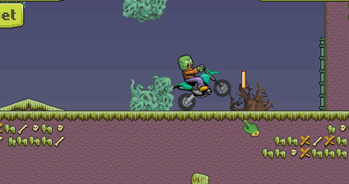 Zombie Race Motorcross game