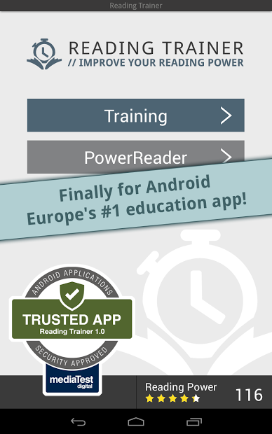 Reading Trainer