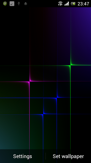 Nexus Neon Grid Pro HD LWP