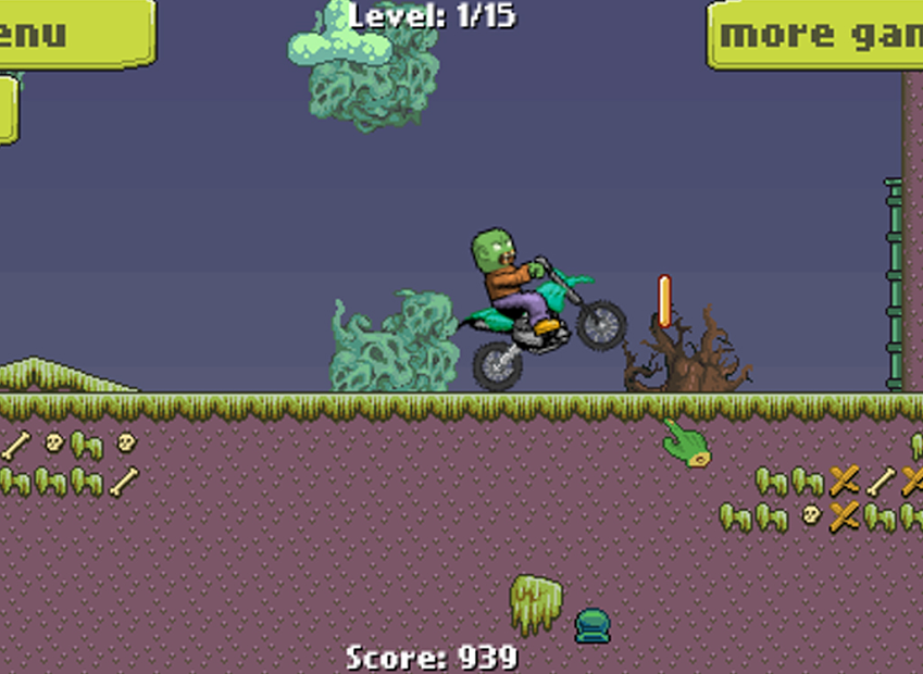 Zombie Race Motorcross game