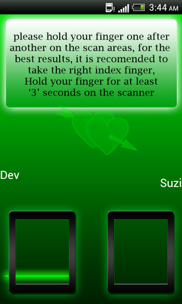 Love Test - Finger Scan - test