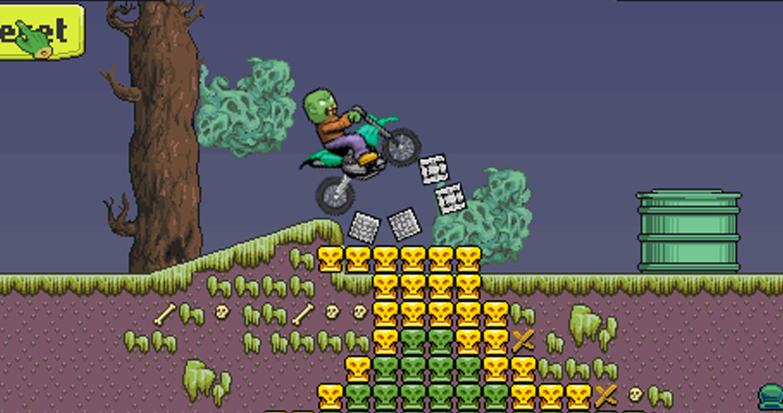 Zombie Race Motorcross game