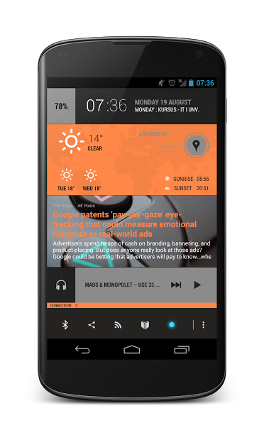 RideLine for Zooper Widgets