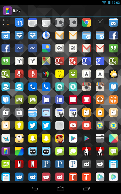 iNex Free - Apex/Nova Icons