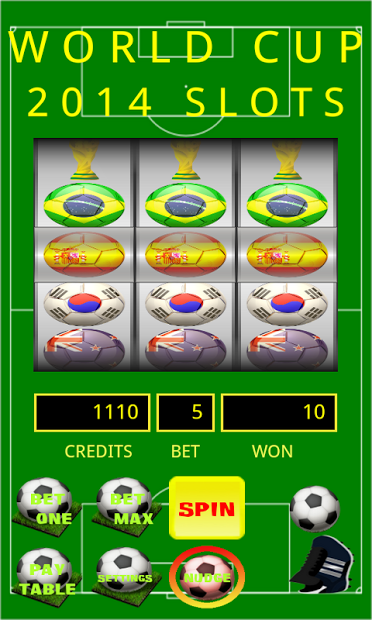 World Cup 2014 Slots FREE