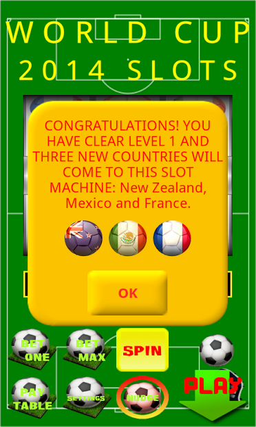 World Cup 2014 Slots FREE