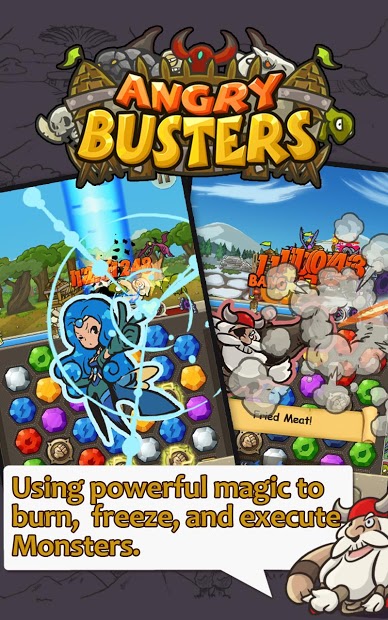 Angry Busters (Unlimited Gold/Magic Points)