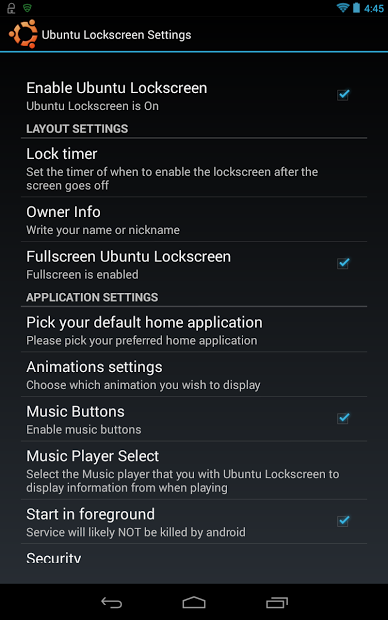 Ubuntu Lockscreen