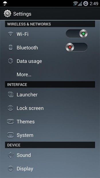 CM10.1/10 Theme Submerged