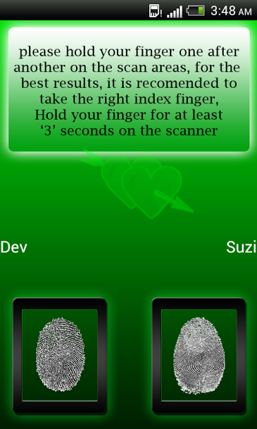 Love Test - Finger Scan - test