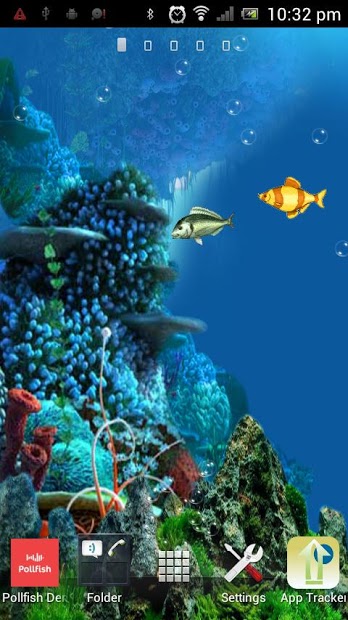 Bubble Aquarium Live Wallpaper