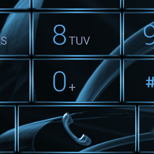 Dialer MetalGate Azure theme