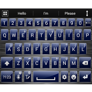 Theme for A.I.type Metal Blue 