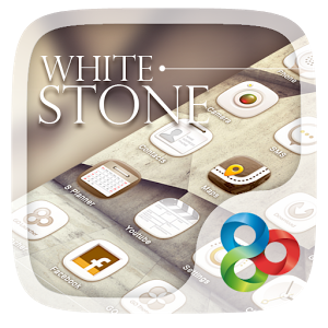 Download White Stone Go Launcher Theme For Android White Stone Go Launcher Theme Apk Appvn Android