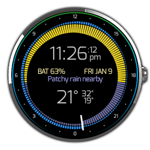 Krona Sunlight Watchface 1.2.7