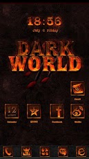 Darkworld GO LauncherEX Theme