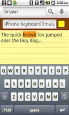 iPhone Keyboard Emulator FREE