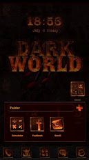 Darkworld GO LauncherEX Theme