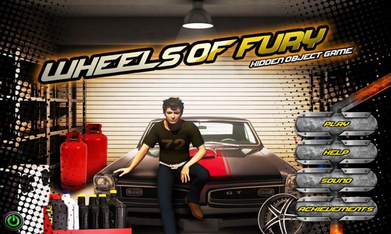 Wheels of Fury - Hidden Object