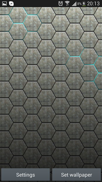 Honeycomb 2 LIve Wallpaper