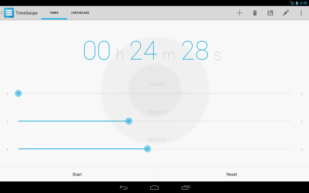 TimeSwipe - Timer