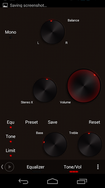 Poweramp Brown with Red Skin