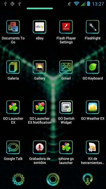 Glow Next Launcher 3D Theme