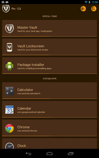 Vault App Locker & Lockscreen