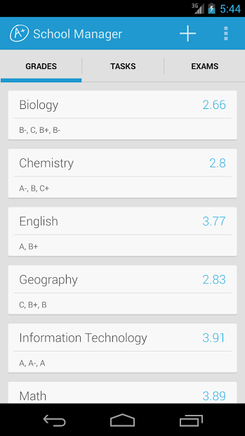 School Marks Manager