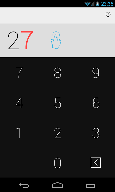 Swipe Calculator