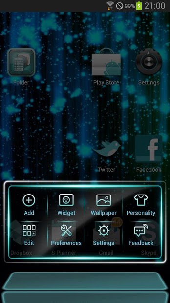 Next Launcher Cyanogen Theme