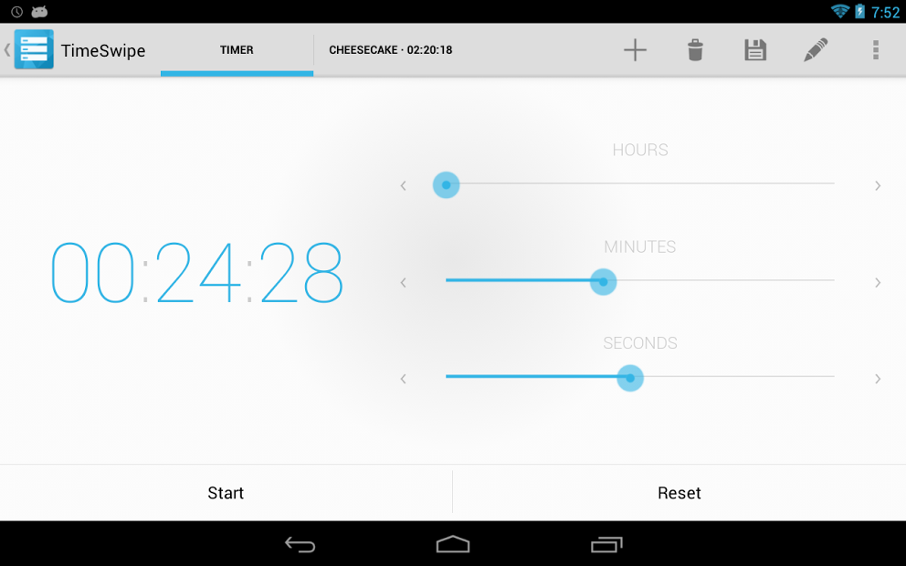 TimeSwipe - Timer