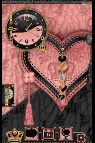 TSF Th Pink Heart Black Crown