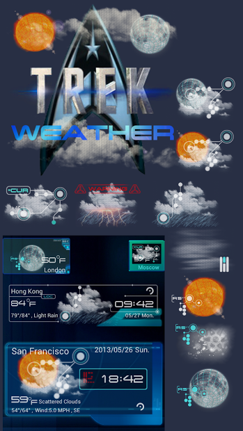 New Star Trek GOWidget Weather