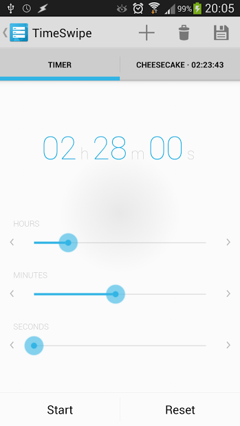 TimeSwipe - Timer