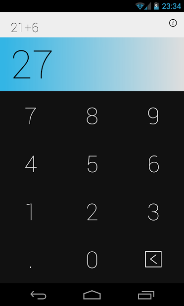 Swipe Calculator