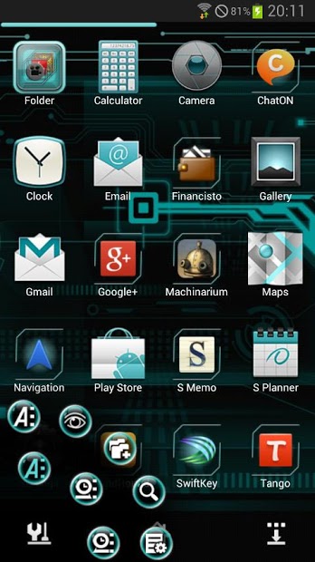 Next Launcher Cyanogen Theme