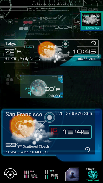 New Star Trek GOWidget Weather