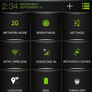 Green Fire Theme CM11/AOSP/PA 4.00