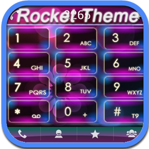 RocketDial Holo Theme 1.8