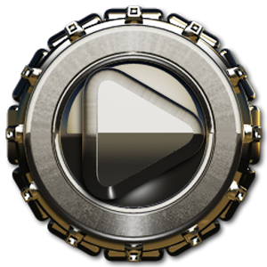 Stark Poweramp skin theme 1.40